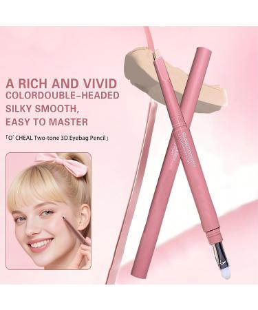 Eyebrow Pencil Precision Double Sided Eyebrow Pencil Beveled Tip Applicator Highlighter Pen for Makeup Work Party Beauty Women Beginners Social Girls 01 - Buy Online on GoSupps.com