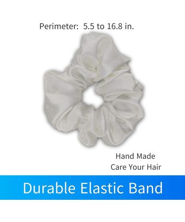 5-Piece Eye Mask for Sleeping Set with Headband, Scrunchies, Ear Plugs & Pouch - Pearl White - Buy Online on GoSupps.com
