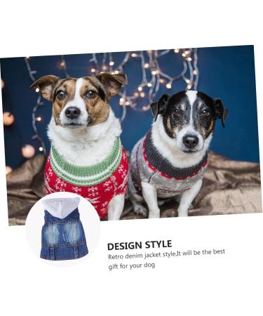 Buy IPLUSMILE Vintage Dog Hoodies & Denim Jackets | Stylish Clothing for Small & Large Dogs | Pet Accessories - Buy Online on GoSupps.com