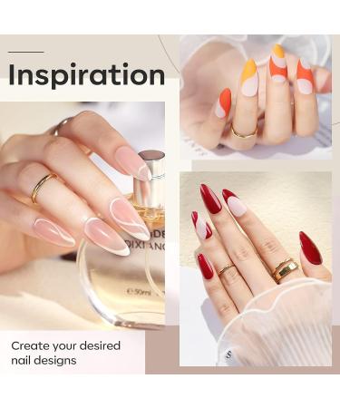 Modelones Nail Tips and Glue Gel Kit with Nail Lamp - 4 in 1 Upgraded Gel x Nail Kit for Fast Nail Extensions | Valentine's Gift for Women - Buy Online on GoSupps.com