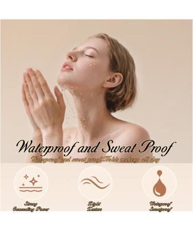 Correcteur imperm able l'eau couvre les taches de rousseur les cernes sombres et les cicatrices d'acn anti-cernes longue dur e fond de teint impeccable (Peau naturelle) - Buy Online on GoSupps.com