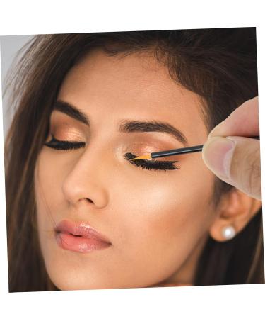 HAPINARY 200 Pcs Disposable Eyeliner Brush Eyeliner Blending Brush Cosmetic Eye Wands Gel Eyeliner Makeup Eye - Buy Online on GoSupps.com