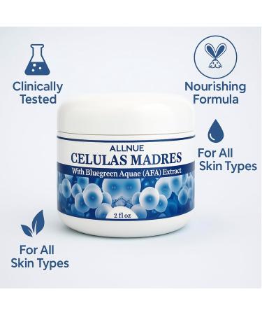 Crema Celulas Madre Anti-Aging Facial Cream Reduces Wrinkles & Expression Lines Madre Cell Plus Pack of 1 - Buy Online on GoSupps.com