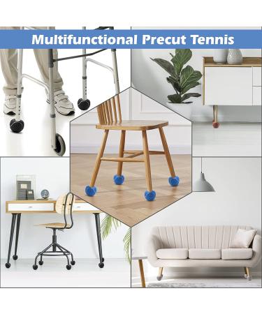 8PCS Walker Glide Balls - Furniture & Floor Protection for Walkers - Universal Fit, Heavy Duty, Long Lasting - Blue - Buy Online on GoSupps.com