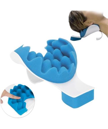 Neck and Shoulder Relaxer Cervical Traction Device for Pain Relief Neck Support Muscle Tension Relieves Device Head Pillow - Buy Online on GoSupps.com