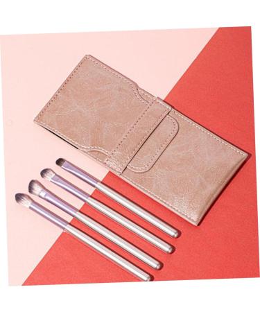 DRESSOOS 1 4pcs Eye Makeup Brushes Eye Makeup Brush Kit Highlighter Brush Mini Brush Artificial Fiber Pink - Buy Online on GoSupps.com