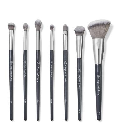 ANGIE HOT & FLASHY 7PC Brush Set | Best Foundation Concealer Bronzer Blush & Highlighter Makeup Brushes | International Shipping Available - Buy Online on GoSupps.com