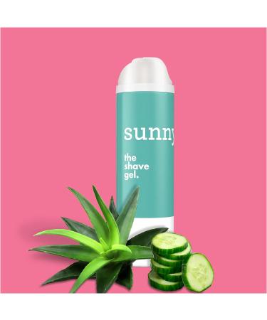 Sunny Cucumber Aloe Shave Gel 200ml - Smooth and Soothing Shaving Experience - Buy Online on GoSupps.com