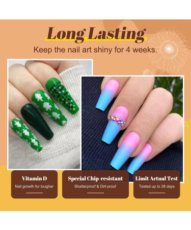 Lavender Violets 36 Colors Dip Nails Powder Starter Kit - Glitter Dipping Nail Powder Set for Beginners and Professionals - Blue, Green, Pink, Red, Purple - All Seasons DIY Manicure M955 - Buy Online on GoSupps.com