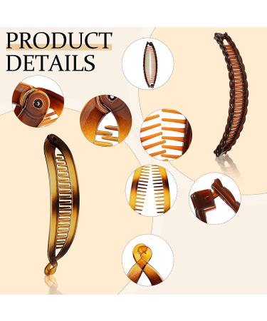 20-Piece Vintage Banana Hair Clips Set for Women and Girls - Buy Online on GoSupps.com
