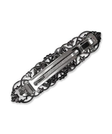 Rivelle Vintage Silver Hair Clip for Ladies - 6.8 cm Traditional Wedding Hair Accessory - Buy Online on GoSupps.com