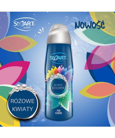 Smart Wash Parfum 500g | Scent Booster Fragrance Beads for All Textiles & Sports Clothing | Long-Lasting Pink Flower Aroma - Buy Online on GoSupps.com