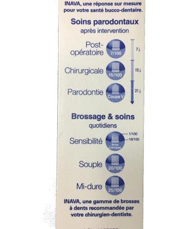 Inava 25/100 Toothbrush - Premium Oral Care | International Shipping Available - Buy Online on GoSupps.com