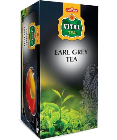 Vital Earl Grey Tea BagS 25 Counts - Buy Online on GoSupps.com