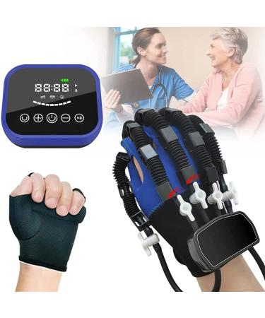 Stroke Hand Splint Assistive Gloves Hand Dysfunction Patient Training Device for Stroke People Finger Wrist Training Left-M