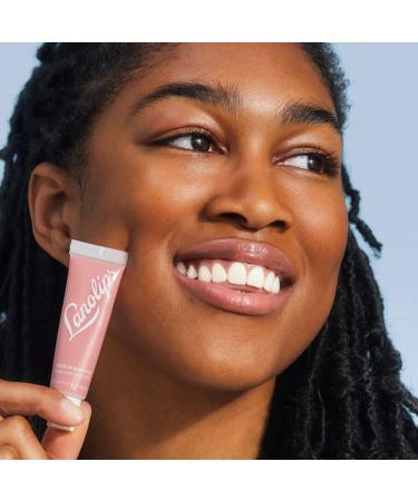Lanolips Tinted Balm Perfect Nude - Moisturizing Lanolin Lip Balm with Glossy Sheen - 12.5g - Buy Online on GoSupps.com