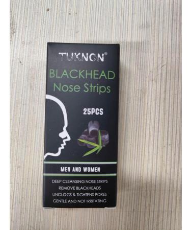 25 Pcs Nosestripes Blackhead Clearing Strips - Pore Strips for Men & Women | Effective Nose Strips for Blackhead Removal - Buy Online on GoSupps.com
