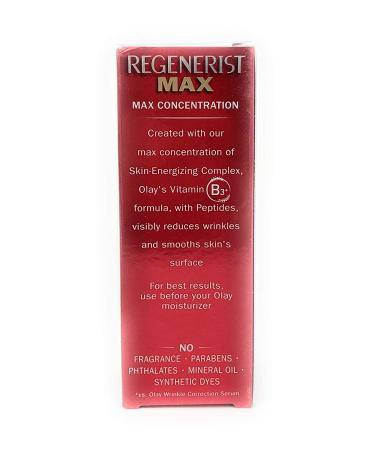 Olay Regenerist MAX Wrinkle Serum with Peptides - Fragrance Free 1.3 oz - Buy Online on GoSupps.com