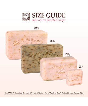 Pre de Provence Artisanal Sea Salt Soap Bar 5.3 oz - Organic Shea Butter, Quad Milled French Skincare for Rich Moisturizing Lather - Buy Online on GoSupps.com