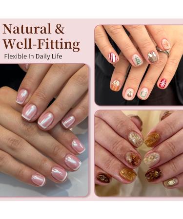  Venares Venares 120 Pieces Ultra Short Square Soft Gel Nail Tips for Gel Nails 15 Sizes - Buy Online on GoSupps.com