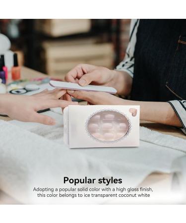 Nails Press On | Wearable Nail Wearable Press On False Nails 24 Removable Press On Nails Kit Fake Nails Short No Glue Press On Nails Glue- Fake Nails for Women - Buy Online on GoSupps.com
