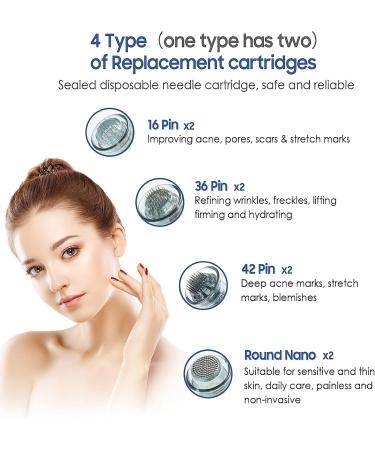 Dr. Pen Ultima M8 Wireless Microneedling Pen | Professional Derma Pen for Face and Body | Includes 8 Cartridges with Multiple Needle Options - Buy Online on GoSupps.com