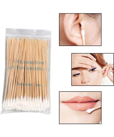 WT-DDJJK Cleaning Swabs - 100/200pcs 6 Long Wooden Handle Cotton Swab Applicators for Efficient Cleaning | International Shipping Available - Buy Online on GoSupps.com