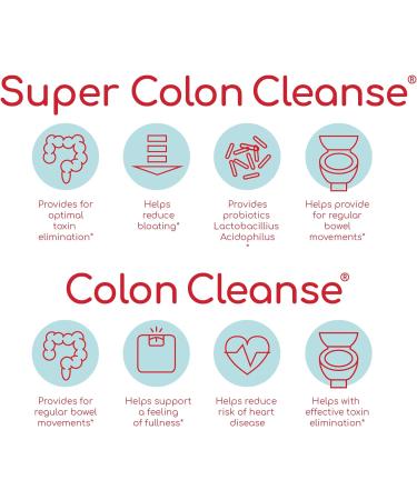 Health Plus Super Colon Cleanse Bundle - 240 Capsules & 12 Ounces Colon Cleanse | 48 Servings - Buy Online on GoSupps.com