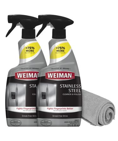 Weiman 91CT Leather Wipes, 7 x 8, 30/Canister, 4 Canisters/Carton