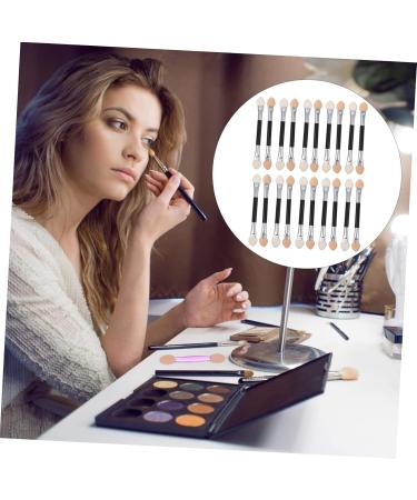 MUSISALY 20pcs Latex Eye Shadow Stick Sponge Tipped Dual Sided Eyeshadow Brush Eye Makeup Plastic - Buy Online on GoSupps.com