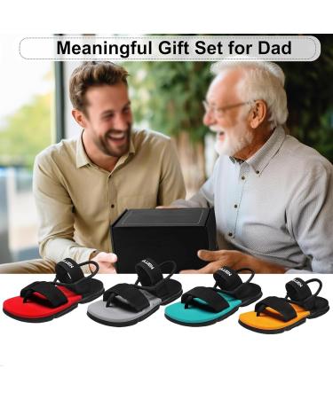 Wygwlg Men's Orthopedic Closed Toe Sandals - Breathable Lightweight Bunion Corrector Flip Flops for Summer | Perfect Father's Day Gift - Buy Online on GoSupps.com