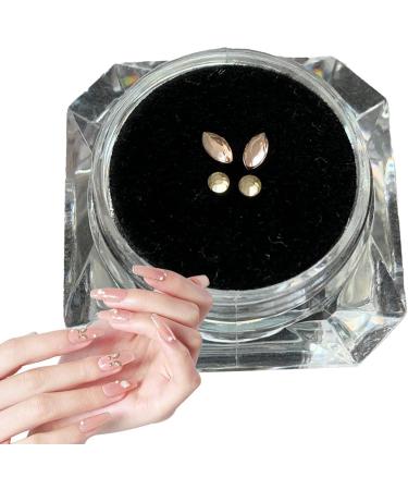 Povanjer 4-Piece Toothstones Set | Light Yellow Crystal Stones for Teeth | Reflective Gemstone Jewelry - Buy Online on GoSupps.com
