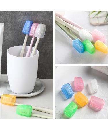 10-Pack Landscape Toothbrush Head Covers - Portable & Durable Protection for Electric & Manual Brushes (5 Colors) - Buy Online on GoSupps.com