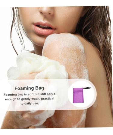 DRESSOOS Bath Bag Soap Color Shampoo Purple Take a Bath Nylon Net Bag - Buy Online on GoSupps.com