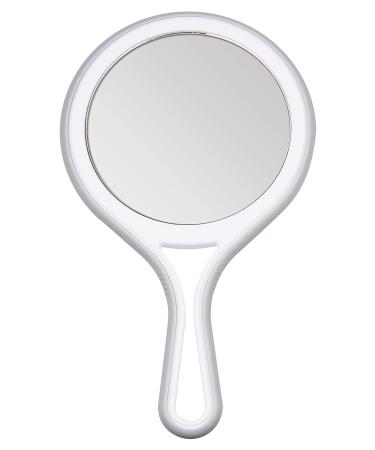 Titania Hand Mirror with Normal Mirror and 5x Magnification Pack of 1 (1 x 245 g)