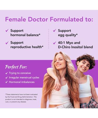 Premom Male Sperm Fortify Capsules - Male Fertility Supplements for Men Inositol Plus Bundle Fertility Support for Women 120 Count - Buy Online on GoSupps.com