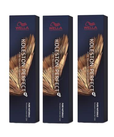 3er Wella Koleston Perfect ME+ 5/00 Light Brown Nature Intensive 60 ml