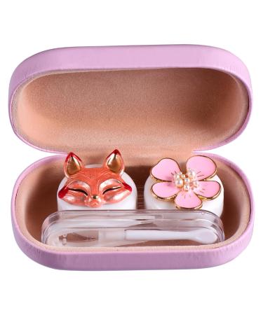 Healvian Accessories 3 Series-Box Colored Lenses Travel Metui For contact lenses Storage Set For contact lenses container Local storage case case travel glass ABS storage box