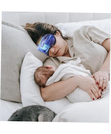 Angoily 2pcs Silk Imitation Eye Mask - Adjustable Travel Sleep Masks for Ultimate Comfort - Buy Online on GoSupps.com
