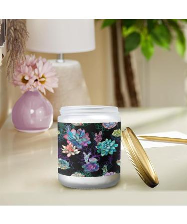 Lavender Candles for Home | Aromatherapy Jar Candles | 7 oz Long Lasting Scented Candles Gift Set for Women | Perfect Birthday Gifts on Black Background - Buy Online on GoSupps.com