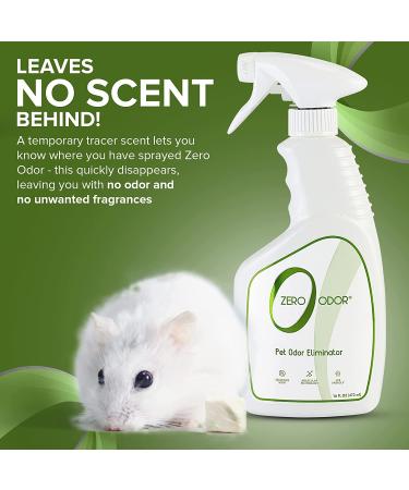 Zero Odor Pet Odor Eliminator - Permanently Removes Air & Surface Odors - Patented Molecular Technology for Carpets, Furniture, and Pet Beds - Long-lasting with Over 400 Sprays - Buy Online on GoSupps.com