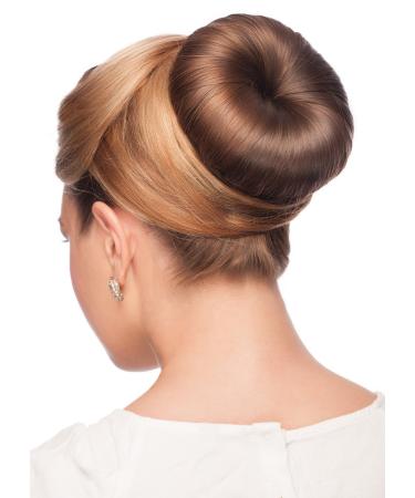Beaute Galleria Large Brown Hair Donut Bun Maker Ring - Mesh Chignon Ballet Sock Bun - Pack of 1 - Buy Online on GoSupps.com