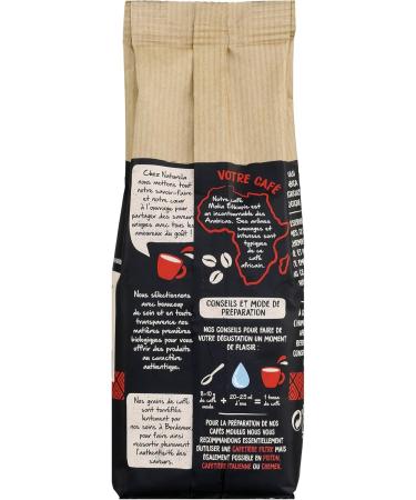 NATURELA - Caf Bio Moulu Moka Ethiopie - 100% Caf Arabica Bio - Torr faction Lente - Fabriqu en France - 250 g (Lot de 2) Arabica Bio - thiopie 250g - Buy Online on GoSupps.com