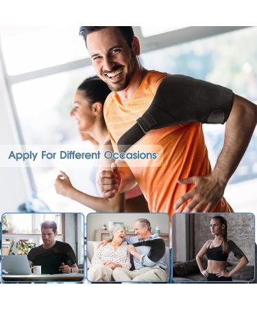 Rotator Cuff Shoulder Ice Pack - Reusable Cold Therapy Wrap for Pain Relief - Buy Online on GoSupps.com