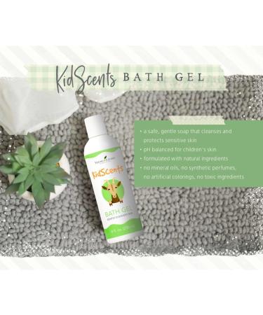 KidScents Bath Gel by Young Living - 8 fl oz - Hypoallergenic Gentle and Nourishing Botanicals for Children's Sensitive Skin - Aloe Vera Moisturizing - Buy Online on GoSupps.com