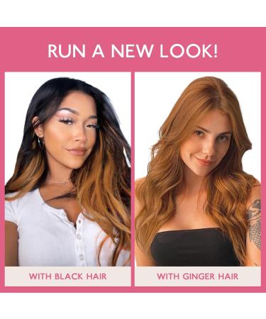 Premium 10pcs Real Hair Tape Extensions - Auburn Ginger 30g 55cm - Invisible & Smooth Hair Extensions for Women - Buy Online on GoSupps.com