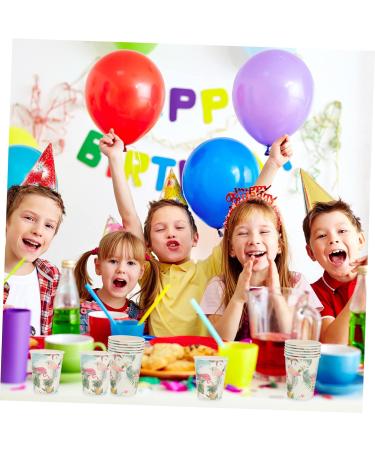 Abaodam 18pcs Flamingo Cake Wai Cake Decoration Hot Coffee Cups Flamingo Paper Cups The Summer Mouthwash Cup - Buy Online on GoSupps.com