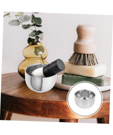 Frcolor 4-Piece Beard Shaving Set | Portable Metal Razor Bowl & Brush for Men | International Shipping Available - Buy Online on GoSupps.com