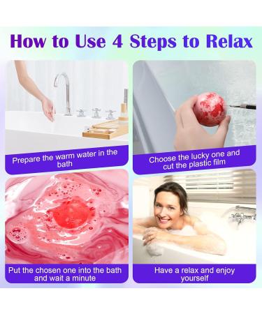 NIZZUP Bath Bombs Gift Set - 12 Pack Aromatherapy Fizzies with Essential Oil, Long Lasting Moisturizing Spa Treatment - Perfect Gift for Loved Ones - Buy Online on GoSupps.com