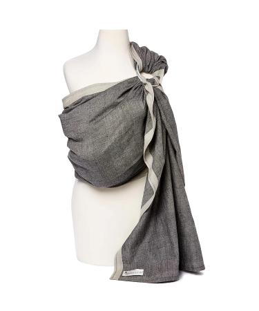 Hip Baby Wrap Ring Sling Baby Carrier for Infants and Toddlers - Beautiful  100% Soft Cotton Baby Wraps Carrier For Babies 8-35 lbs - Perfect Baby Shower Gifts Moms And Dads - Nursing Cover (Midnight) - Buy Online on GoSupps.com